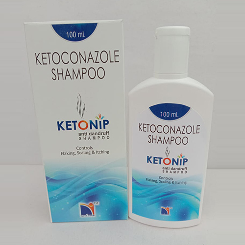Product Name: Ketonip, Compositions of Ketonip are Ketoconazole Shampoo - Nova Indus Pharmaceuticals