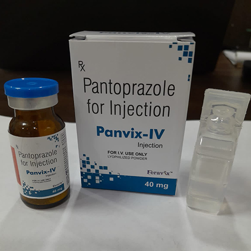 Product Name: Panvix IV, Compositions of Panvix IV are Pantaprazole for Injection - Feravix Lifesciences