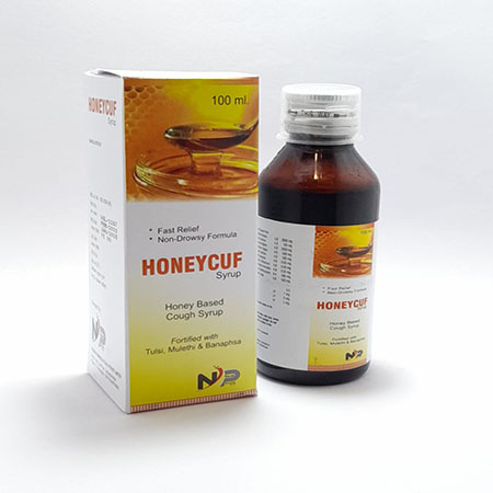 Product Name: Honeycuf, Compositions of Honeycuf are Honey Based Cough Syrup - Noxxon Pharmaceuticals Private Limited