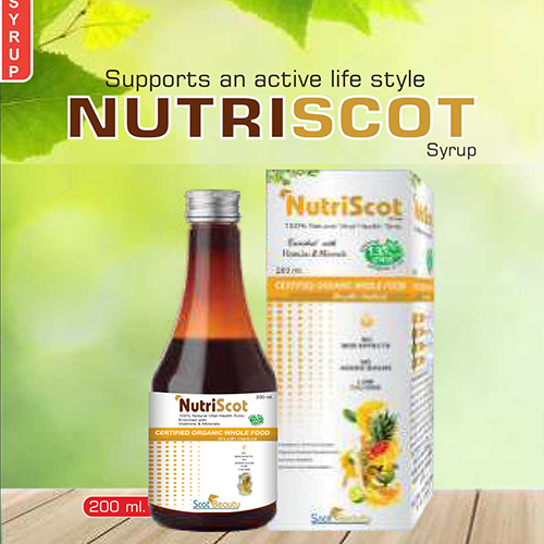 Product Name: Nutriscot, Compositions of Nutriscot are Supports an active Life Style - Pharma Drugs and Chemicals