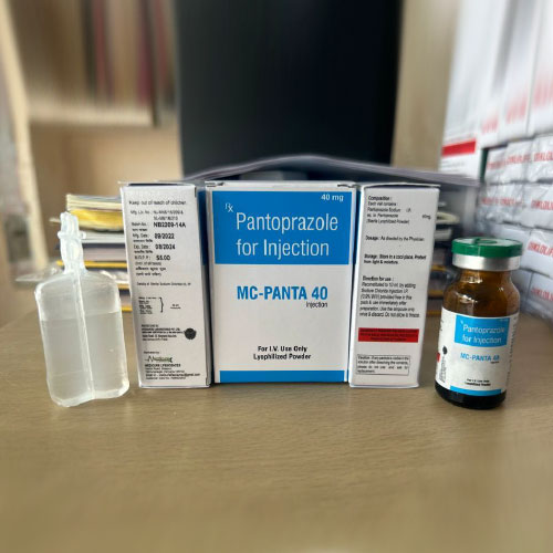 Product Name: MG PANTA 40, Compositions of MG PANTA 40 are Pantoprazole for Injection - Medicure LifeSciences
