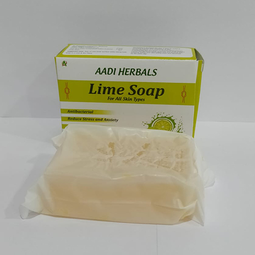 Product Name: Lime Soap, Compositions of Lime Soap are Antibacterial - Aadi Herbals Pvt. Ltd