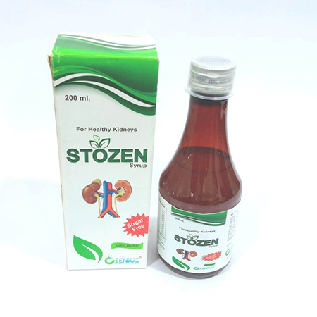 Product Name: STOZEN, Compositions of STOZEN are Sugar Free - Ozenius Pharmaceutials