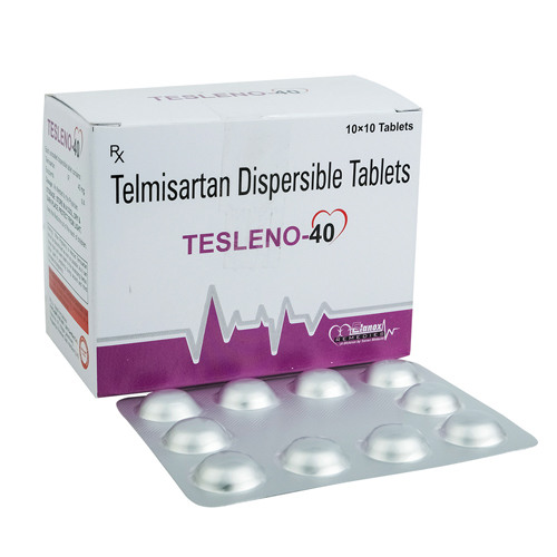 Product Name: Tesleno40, Compositions of Tesleno40 are Telmisartan Dispersible Tablets - Senen Biotech