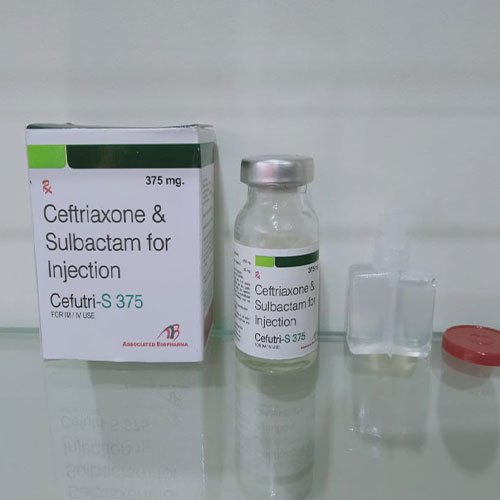 Product Name: Cefutri S 375, Compositions of Cefutri S 375 are Ceftriaxone & Sulbactam - Associated Biopharma
