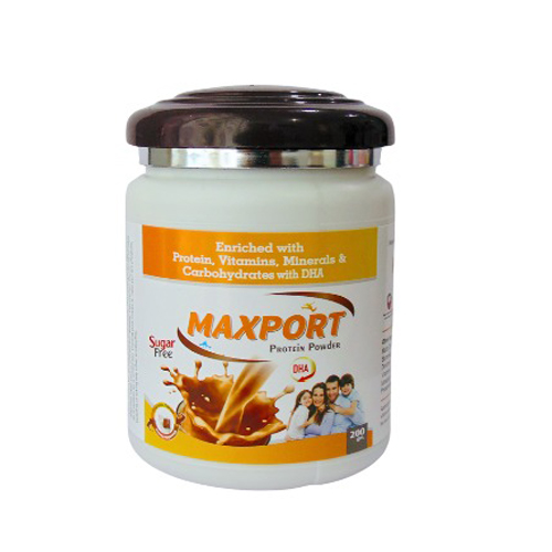 Product Name: Maxport, Compositions of Maxport are Enriched with Protein, Vitamins, Minerals & Carbohydrates with DHA - Zemax Pharma