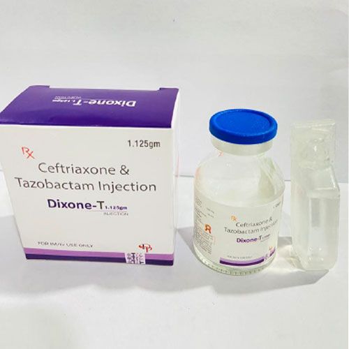 Product Name: Dixone, Compositions of Dixone are Ceftriaxone and Tazobactam Injection - Disan Pharma
