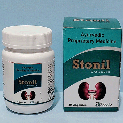 Product Name: Stonil, Compositions of Stonil are Ayurvedic Proprietary Medicine - Anabolic Remedies Pvt Ltd