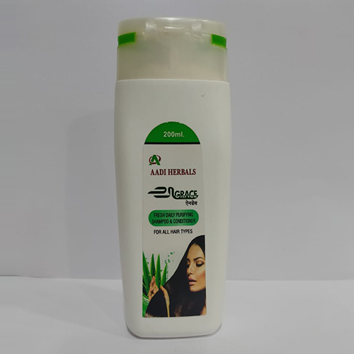 Product Name: Grace, Compositions of Grace are Fresh Daily Purifying Shampoo & Conditioner - Aadi Herbals Pvt. Ltd