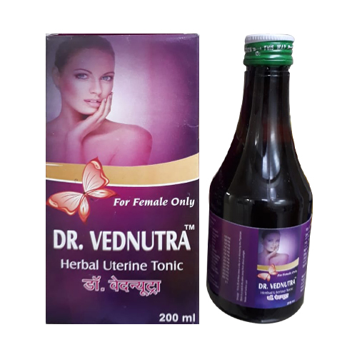 Product Name: Dr Vednutra, Compositions of Dr Vednutra are Herbal Uterine Tonic - Jonathan Formulations
