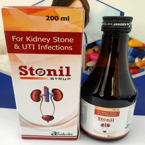 Product Name: Stonil, Compositions of Stonil are For Kidney Stone & UTI Infection  - Anabolic Remedies Pvt Ltd