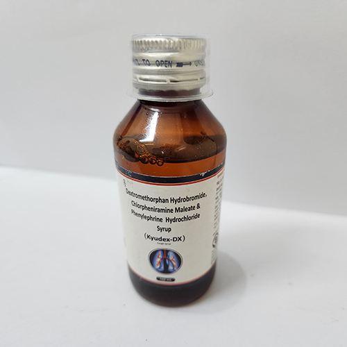 Product Name: Kyudex DX, Compositions of Kyudex DX are Dextromethorphan hydrobromide chlorpheniramine maleate & phenylephrine syrup - Bkyula Biotech