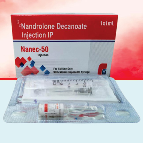Product Name: Nanec 50, Compositions of Nanec 50 are Nandrolone Decanoate Injection IP - Healthkey Life Science Private Limited