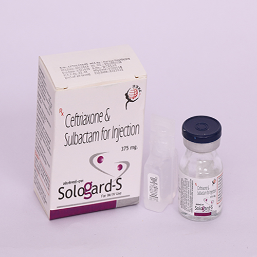 Product Name: SOLOGARD S , Compositions of SOLOGARD S  are Ceftriaxone & Sulbactam for Injection - Biomax Biotechnics Pvt. Ltd