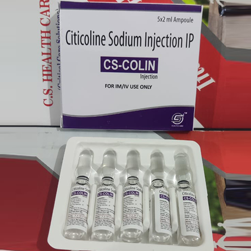 Product Name: CS COLIN, Compositions of CS COLIN are Citicoline Sodium Injection IP - C.S Healthcare