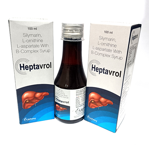 Product Name: Heptavrol , Compositions of Heptavrol  are Silymarin L-Ornithine ,L-Aspartate with B Complex - Euphony Healthcare