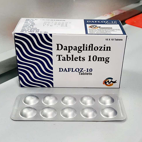 Product Name: Dafloz 10, Compositions of Dafloz 10 are Dapagliflozin Tablets 10 mg - Asterisk Laboratories