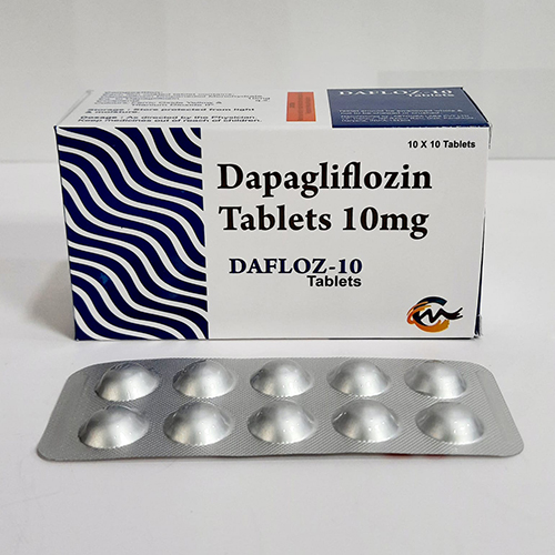 Product Name: Dafloz 10, Compositions of Dapagliflozin Tablets 10 mg are Dapagliflozin Tablets 10 mg - Cardimind Pharmaceuticals