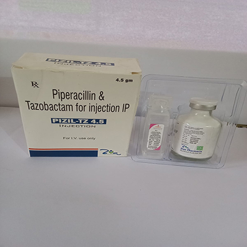 Product Name: PIZIL TZ 4.5, Compositions of PIZIL TZ 4.5 are Piperacillin & Tazobactam for Injection IP - Arlig Pharma