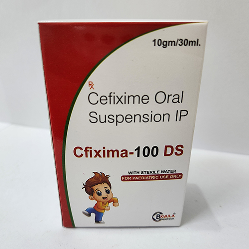 Product Name: Cfixima 100 DS, Compositions of Cfixima 100 DS are Cefixime Oral Suspension IP - Bkyula Biotech