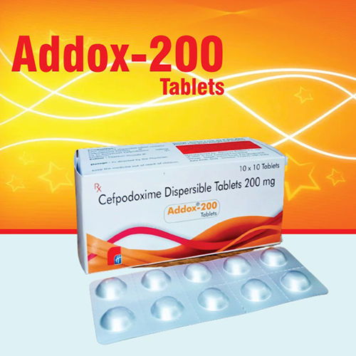 Addox 200  are Cefpodoxime Dispersible Tablets 200 mg  - Healthkey Life Science Private Limited