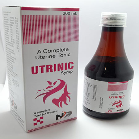 Product Name: Utrinic, Compositions of Utrinic are A Complete Uterine Tonic - Noxxon Pharmaceuticals Private Limited
