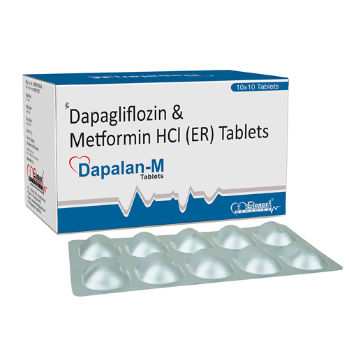 Product Name: Dapalan M, Compositions of Dapalan M are Dapagliflozin and Metformin HCI (ER) - Senen Biotech