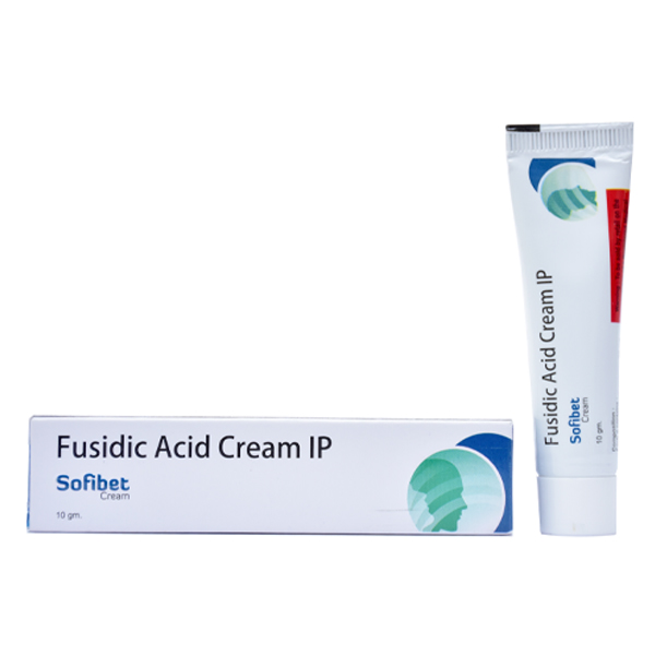 Product Name: SOFIBET, Compositions of Fusidic Acid I.P. 20 gm are Fusidic Acid I.P. 20 gm - Fawn Incorporation