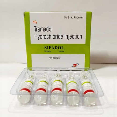Product Name: Sifadol, Compositions of Sifadol are Tramadol Hydrochloride Injection - Pride Pharma