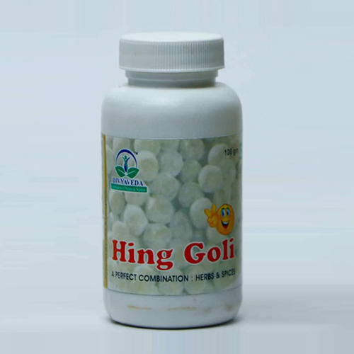Product Name: Hing Goli, Compositions of Hing Goli are Ayurvedic Proprietary Medicine - Divyaveda Pharmacy