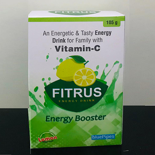 Product Name: FITRUS ENERGY DRINK, Compositions of FITRUS ENERGY DRINK are Energy Drink - Bluepipes Healthcare