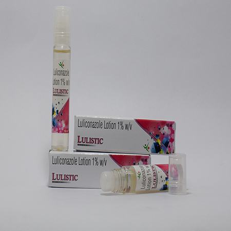 Product Name: Lulistic , Compositions of Lulistic  are Luliconazole Lotion 1% w/w - Meridiem Healthcare