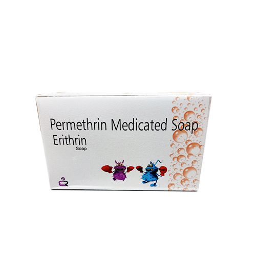 Product Name: Erithrin Soap, Compositions of are PERMETHRIN 1 % W/W - Erika Remedies