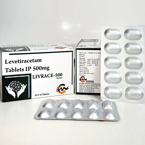 Product Name: Livrace 500, Compositions of Livrace 500 are Levetiracetam Tablets  - Asterisk Laboratories