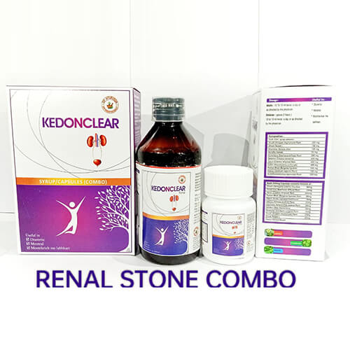 Product Name: Kedonclear, Compositions of Kedonclear are Renal Stone Combo - DP Ayurveda