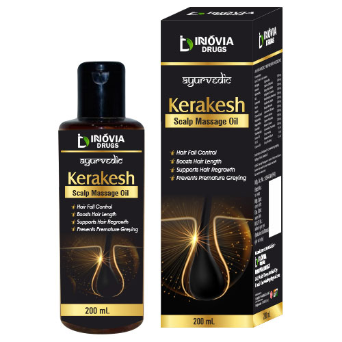 Product Name: Kerakesh, Compositions of Kerakesh are Scalp massage oil - Innovia Drugs