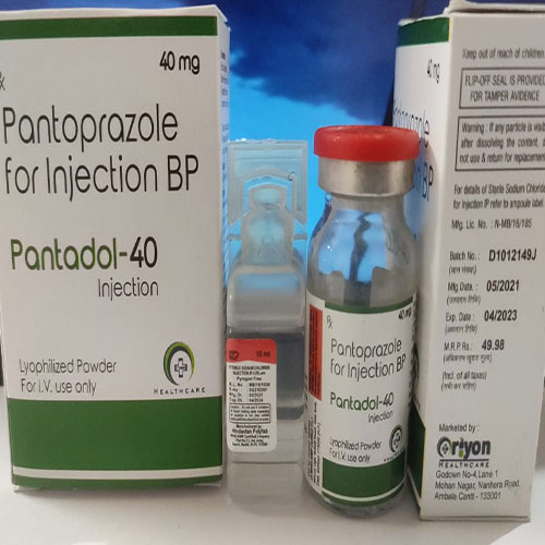 Product Name: Pantadol 40, Compositions of Pantadol 40 are Pantaprazole - Oriyon Healthcare