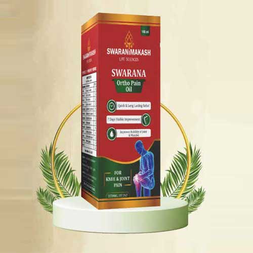Product Name: Swaran Ortho Pain Oil, Compositions of are An Ayurvedic Proprietary Medicine - Swarnimakash Lifesciences Pvt Ltd
