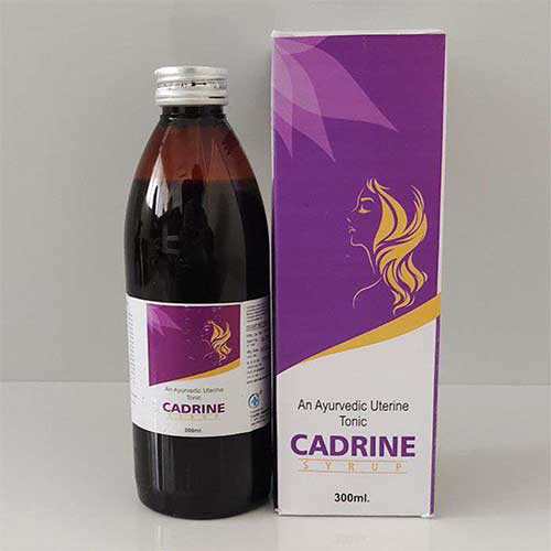 Product Name: Cadrine, Compositions of Cadrine are An Ayurvedic Uterine Tonic - Caddix Healthcare