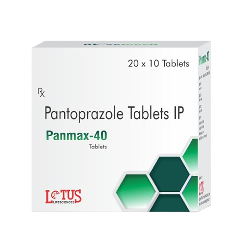 Product Name: Panmax 40, Compositions of Panmax 40 are Pantoprazole Tablets IP  - Jonathan Biocare