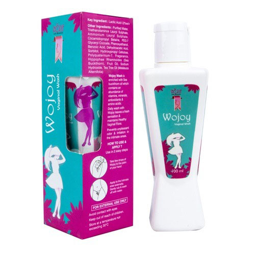 Product Name: Wojoy, Compositions of Wojoy are Lactic Acid 1.2 with sea buckthorn & Tea tree oil, Hydroxypropyl cellulose, Glycerol cocoate - Arlak Biotech