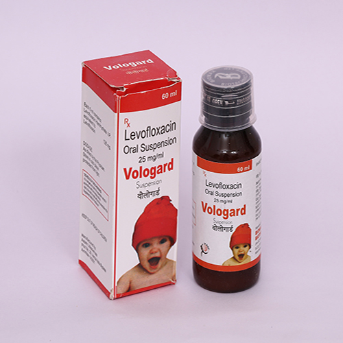 Product Name: VOLOGARD, Compositions of VOLOGARD are Levofloxacin Oral Suspension - Biomax Biotechnics Pvt. Ltd