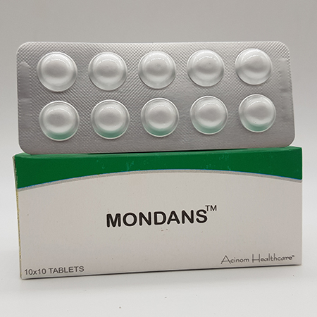 Product Name: Mondans Tablets, Compositions of Mondans Tablets are Ondansetron 4MG  - Acinom Healthcare