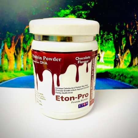 Product Name: Eton Pro, Compositions of Eton Pro are Chocolate Flavour - Eton Biotech Private Limited