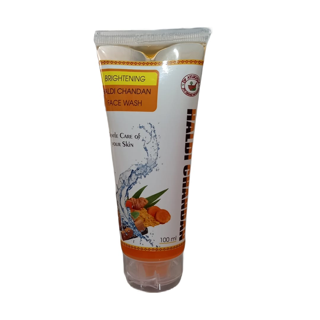 Product Name: HALDI CHANDAN FACEWASH, Compositions of HALDI CHANDAN FACEWASH are HALDI, CHANDAN - DP Ayurveda