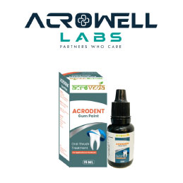 Product Name: Acrodant Gum Paint, Compositions of Acrodant Gum Paint are Oral Thrush Treatment - Acrowell Labs Private Limited