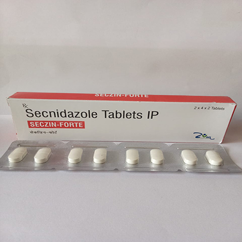 Product Name: SECZIN FORTE, Compositions of SECZIN FORTE are Secnidazole Tablets IP - Arlig Pharma