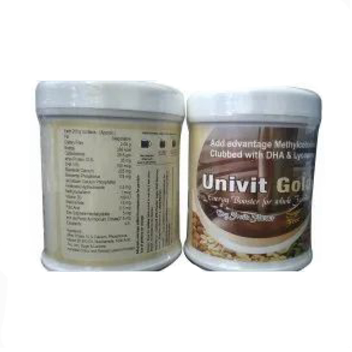 Product Name: Univit Gold, Compositions of Univit Gold are Univit Gold Energy Booster  Powder - Unigrow Pharmaceuticals