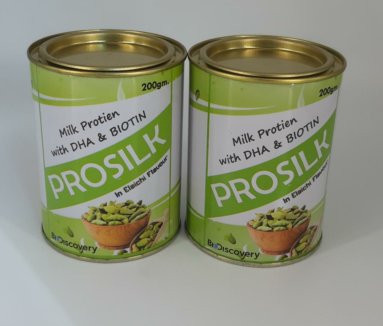 Product Name: Prosilk, Compositions of Prosilk are Milk Protein with DHA & Biotin - Biodiscovery Lifesciences Pvt Ltd