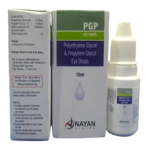 Product Name: Pgp, Compositions of Polyethylene Glycol & Propylene Glycol Eye Drops are Polyethylene Glycol & Propylene Glycol Eye Drops - Arlak Biotech